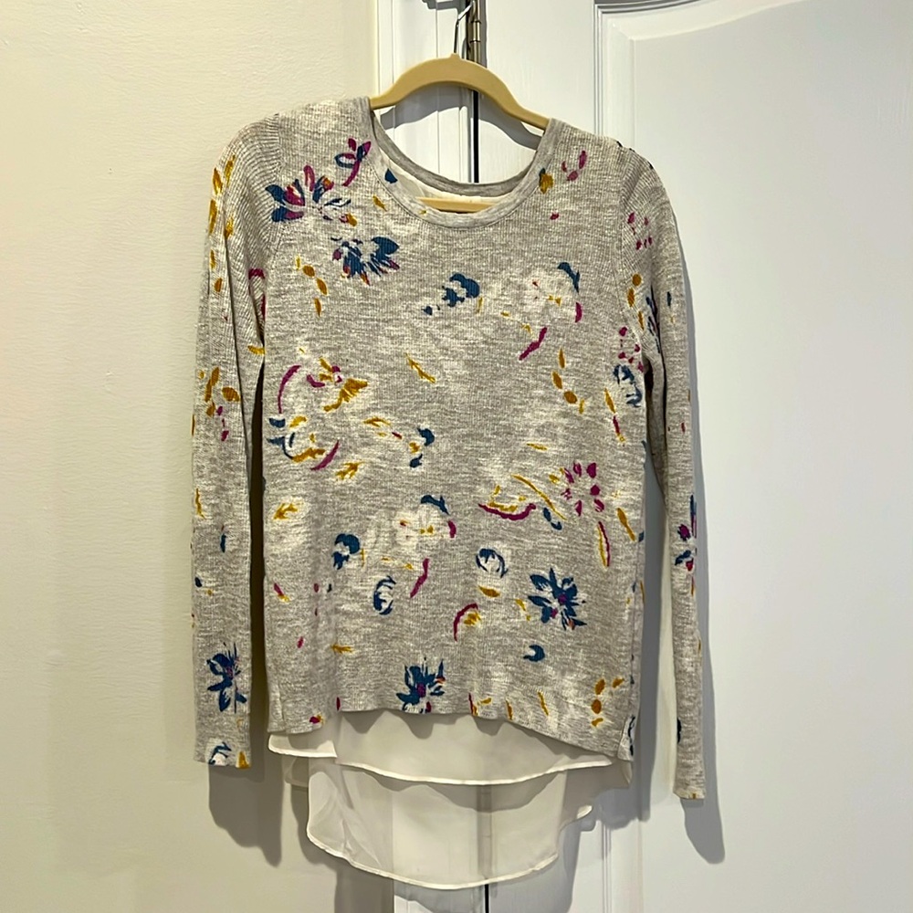 Lucky Brand layered sweater.